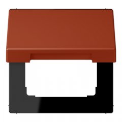 Rozetes vāks ar atsperi, termoplasts krāsots, Serie LS, l'ocre rouge