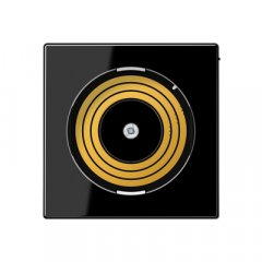 Virsma barošanas blokam Plug & Light, termoplasts, Serie A, melns