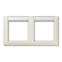 Rāmītis 2-vietīgs, marķējams, horizontāla montāža, duroplasts, AS 500, ziloņkaula