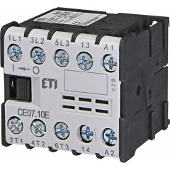 CE07.10-24V-50/60Hz Motorizēts miniatūrais kontaktors  3kW