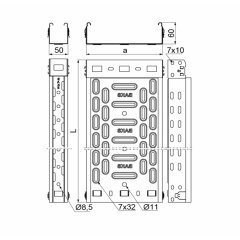 Kabeļu rene KFL300H60/2