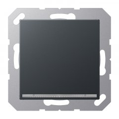 LED-dežūrgaisma, Thermoplast lackiert, Serie A, anthrazit matt