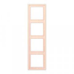 Rāmītis 4-vietīgs, LE CORBUSIER, oranžs pâle