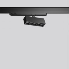 BEAMLINE SLIM, 14 W, 1100 lm, 940, black, on/off Surface mounted projectors, L 145 B 35 H 80, 28°