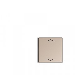 Taustiņs slēdzim 4-viet, 1+4, ar virzienrādītāju, F40, Serie A, šampanieša krāsā