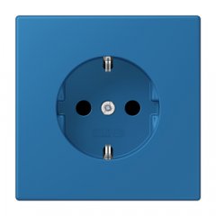 Kontaktligzda SCHUKO, 16 A 250 V ~, ar bērnu drošību, Serie LS, bleu céruléen 31