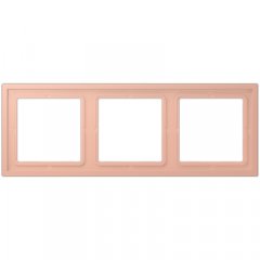 Rāmītis 3-vietīgs, LS ZERO, rose clair