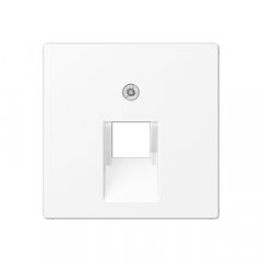 Virsma IAE/UAE-datu rozetei 1 x 8-polig, termoplasts lakots, Serie A, sniegbalts matēts