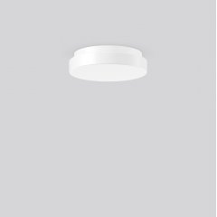 Gaismeklis FLAT KREIS, 11 W, 1100 lm, 840, white, Phase-cut Ceiling and wall luminaires, D 300 H 75, Opal glass