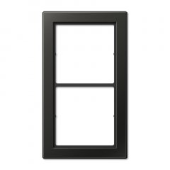 Rāmītis 2-vietīgs, FLAT DESIGN, antracīts (lakots alumīnijs)