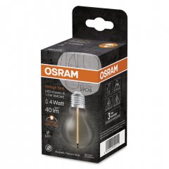 Spuldze Vintage 1906® LED CLASSIC A, Globe and EDISON WITH FILAMENT-MAGNETIC STYLE 4 1.8 W/1800 K SMOKE E27