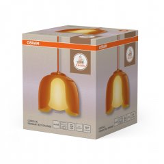 Decor Corolle Pendant E27 Orange