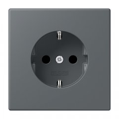 Kontaktligzda SCHUKO, 16 A 250 V ~, ar bērnu drošību, Serie LS, gris foncé 31
