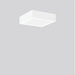 TOLEDO FLAT square, 17 W, 1800 lm, 840, white, on/off Surface mounted downlights, L 225 B 225 H 58,