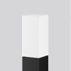 Apgaismes stabiņš MEGA SQUARE, 18 W, 1650 lm, 830, anthracite, smart+free Bollards, L 156 B 156 H 2400, Opal glass