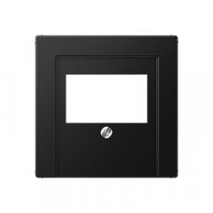 Vāks montāžas kārbai, termoplasts lakots, Serie A, grafītmelns matēts