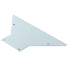 T-veida detaļas vāks ar fiksatoriem B300, St, FS