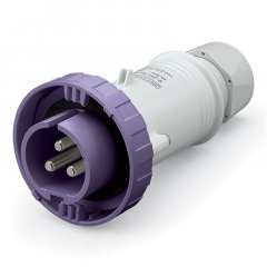 Kontaktdakša PLUG 3P IP66/IP67 16A 20-25V AC