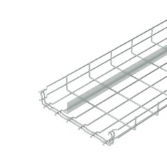 Sietveida kabeļu rene GRM ar 1 Starpsiena 55x300x3000, St, G