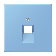 Virsma IAE/UAE-datu rozetei 1 x 8-polig, termoplasts lakots, Serie LS, bleu céruléen 59