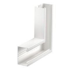 Plakanais stūris simetrisks 70x110x300, Alu, dzidri balts, 9010