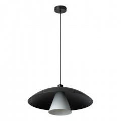 Decor Flying Mushroom Pendant E27 Black