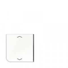 Taustiņs slēdzim 4-viet, 2+3, ar virzienrādītāju, F40, Serie CD, balts