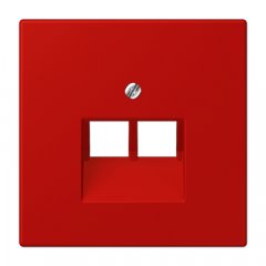 Virsma IAE/UAE-datu rozetei 2 x 8-polig, termoplasts lakots, Serie LS, rouge vermillon 31