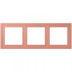 Rāmītis 3-vietīgs, LS ZERO, l'ocre rouge moyen