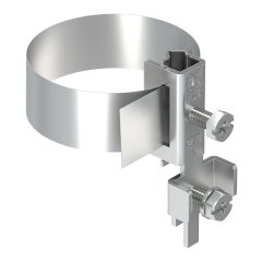 Lentveida zemējuma klemme 3/8-4", V2A, 1.4301 927 2 6-K