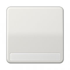 Taustiņs 1-viet, marķējams, duroplasts, Serie CD, gaiši pelēks