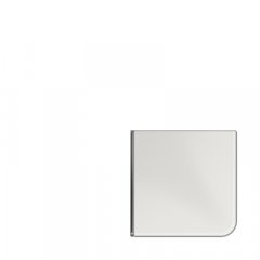 Taustiņs slēdzim 4-viet, 1+4, F40, Serie CD, gaiši pelēks