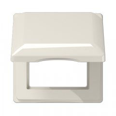 Rozetes vāks ar atsperi, 1-vietīgs, AS 500, ziloņkaula