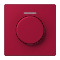 Centrālplate ar indikācijas logu KNX rotējošajam sensoram, Serie LS, rouge carmin