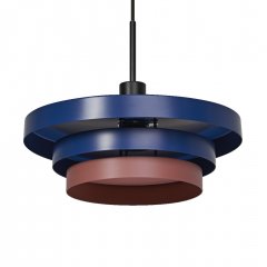 Decor Layers Pendant E27 Blue