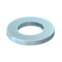 Paplaksne atbilstoši DIN 125/A M12, St, F