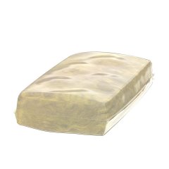 Minerāla vate uguns aizsardzībai 25 Liter, dzeltens-zaļš MIW-S