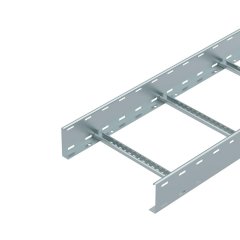 Kabeļu trepe perforēta, ar VS spraišļiem 110x400x6000, St, FS