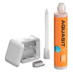 Montāžas kārbas komplekts ar pildmasu 90x90x52, PP T 40 KVM