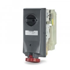 Kontaktligzda ar atdalītāju INTERLOCK.SOCKET 63A 2P+E 6h 200-250V 50Hz 60Hz 170X380MM