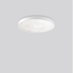 Gaismeklis TRIONA round, 64 W, 6350 lm, 840, white, smart+free Ceiling and wall luminaires, D 681 H 88, Pattern grid glass