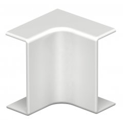 Iekšēja stūra vāks 10x30mm, PVC, dzidri balts, 9010