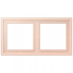 Rāmītis 2-vietīgs, LS ZERO, l'ocre rouge clair