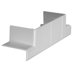 T veida adapters priekš Rapid 45-2 2 190x52x56, PC/ABS, gaiši pelēks, 7035