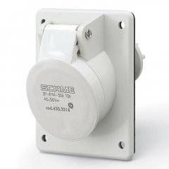 Kontaktligzda SOCKET OUTLET 3P IP44 16A 12h 40-50V AC