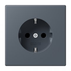 Kontaktligzda SCHUKO, 16 A 250 V ~, ar bērnu drošību, Serie LS, gris fonce 59