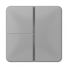 Taustiņs 3-viet, F40, Serie CD, grau