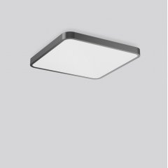 Gaismeklis TRIONA square, 41 W, 5600 lm, 830, anthracite, smart+free Ceiling and wall luminaires, L 696 B 696 H 88, Plastic (PMMA) prismatic