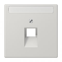 Virsma UAE datu rozetei 1 x 8-polig, marķējams, termoplasts, Serie LS, gaiši pelēks