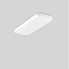 Gaismeklis TRIONA rectangle, 77 W, 9700 lm, 840, white, DALI Ceiling and wall luminaires, L 1040 B 350 H 88, Plastic (PMMA) opal